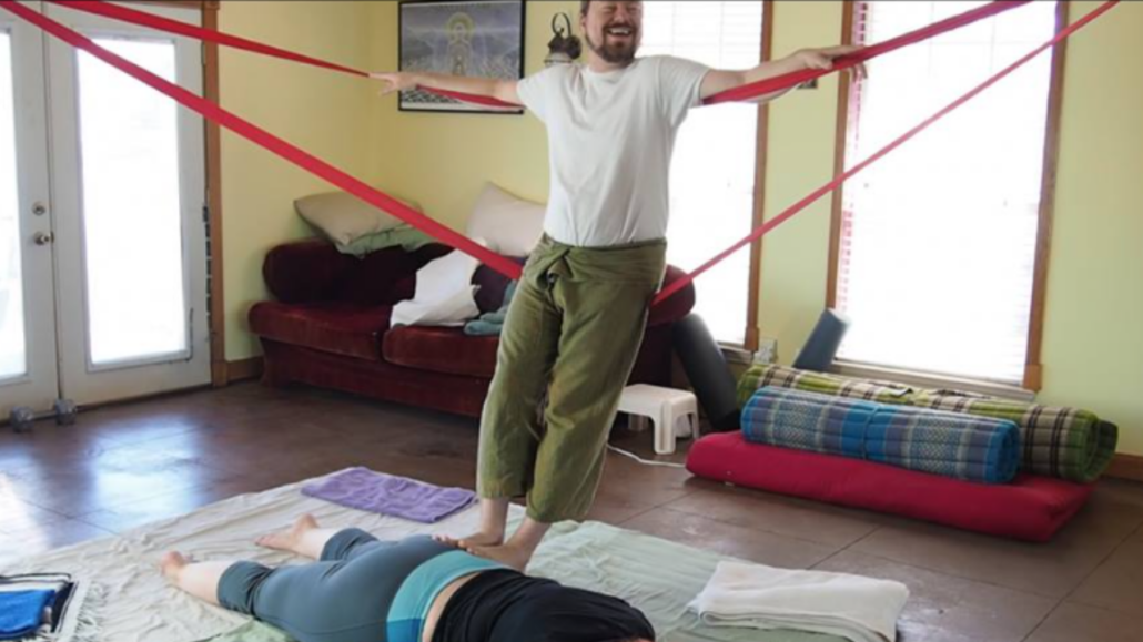 Low back pain relief session with Robert Gardner in Austin